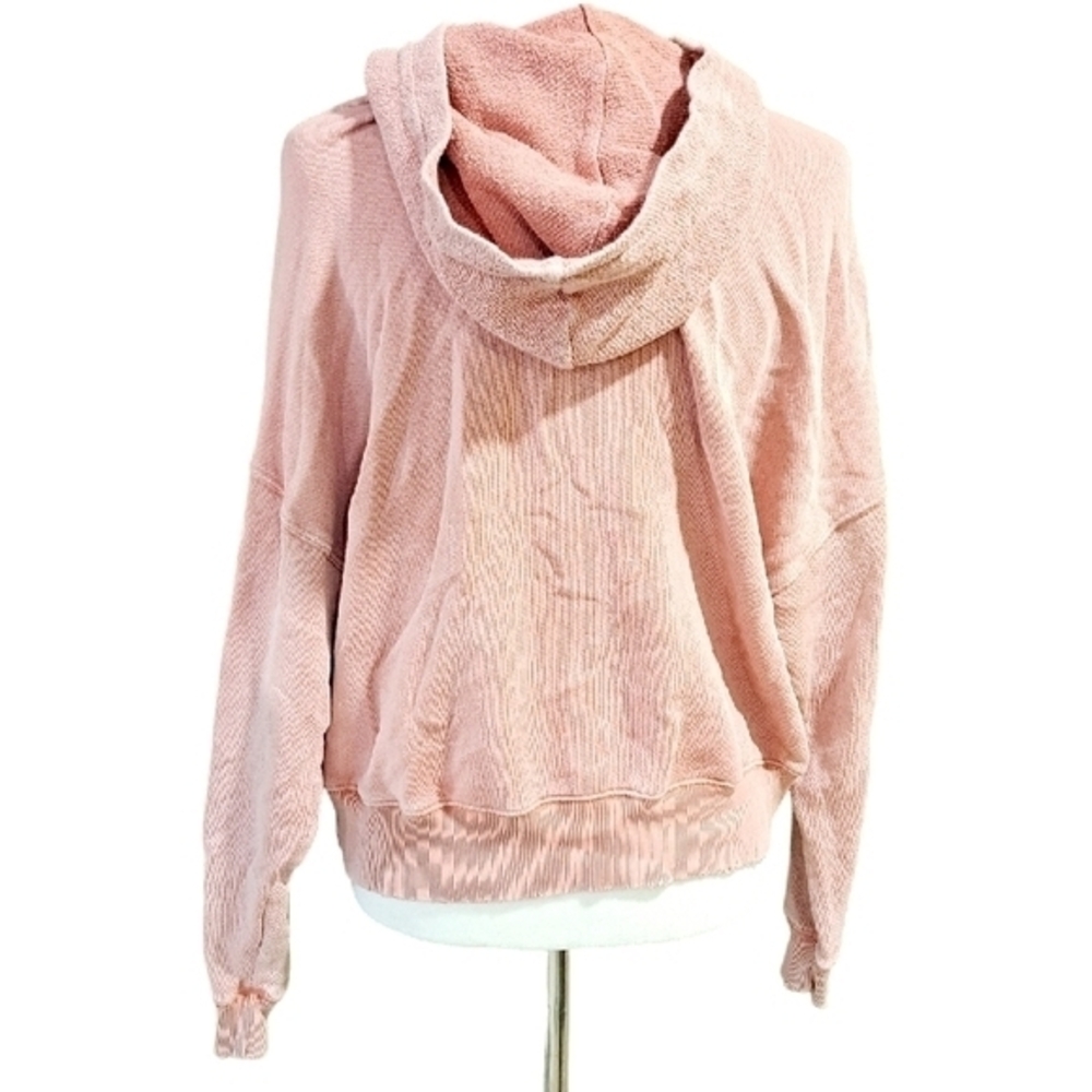 AMERICAN EAGLE PINK OVERSIZED HOODIE SWEATSHIRT SZ M - Picture 5 of 7